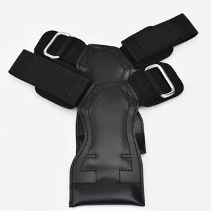 Empuñadura de cuero de gimnasia de neopreno personalizada, protectores deportivos Unisex para gimnasio, ejercicio, levantamiento de pesas, Fitness, correas de Palma - Product Image 4