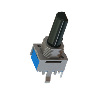 โพเทนชิโอมิเตอร์แบบหมุน9มม.,สแนปอินหุ้มฉนวนเพลาเดี่ยวแนวนอนพร้อมบูช - Product Image 2