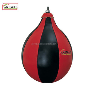 Bolsas de Boxeo de Piel Sintética PU Negra y Roja, Cómodas, Resistentes, Rellenas de Látex, Diseño Personalizado Según la Demanda del Cliente - Product Image 1