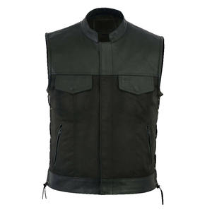 Nouveaux hommes Moto Moto Veste En Cuir De Vachette Véritable Outback Motard - Product Image 5