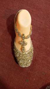 Pakistani <b>Khussa</b> Women's Indoor Flat <b>Shoes</b> Light Weight Mixed Colors for Spring IMPEXPO Khussey Impexpokhussa907 - Product Image 6