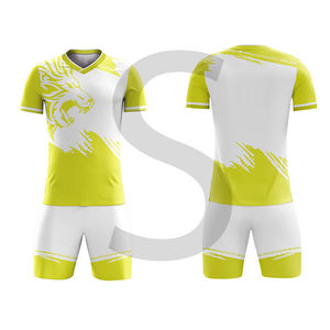 100% poliéster de alta calidad transpirable de secado rápido uniforme de fútbol en blanco camiseta de fútbol versión de ventilador camiseta de fútbol - Product Image 2