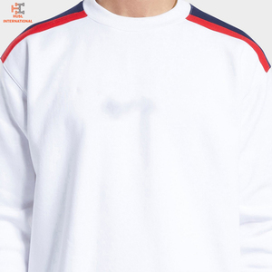 Sudadera de Cuello Redondo para Hombre de Alta Calidad, con Logotipo Personalizado, Corte Regular, Felpa de Algodón, Color Sólido, Casual, Ecológica - Product Image 4