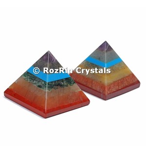 Ensemble de disques gravés Chakra de guérison, set à cristaux, 3 pièces - Product Image 3