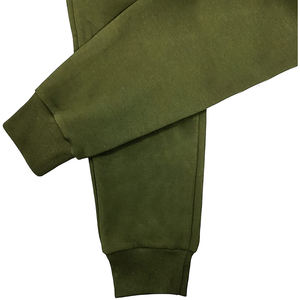 Pantalones de chándal de lana con estampado de pantalla personalizado unisex, pantalones de chándal lisos en blanco de talla grande, ropa deportiva informal de moda de invierno al por mayor - Product Image 5