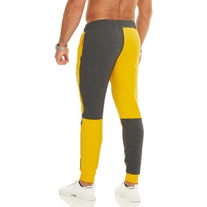 Nouveauté Pantalons de jogging de gym ajustés et personnalisés Pantalons de survêtement pour hommes Pantalons et pantalons de survêtement décontractés à blocs de couleurs unisexes pour hommes - Product Image 3