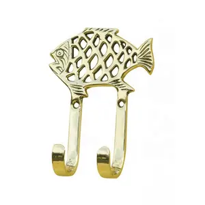 Brass Fish Wall Hook