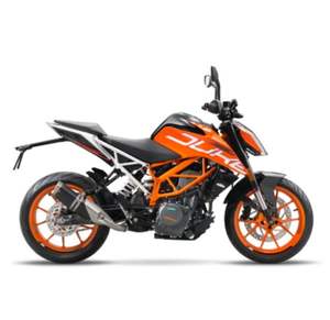 Bicicleta de Carreras Negra con Naranja, Económica y Práctica, de Diseño Moderno, al Precio Más Bajo, Motor Monocilíndrico - Product Image 1