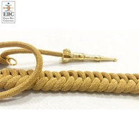 Moda Aiguillettes Bolivia Chile Ecuador oro plata lingotes alambre hilo metálico cordón hecho a mano cordones de hombro y puntas de Metal