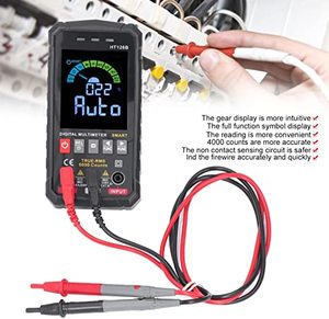 HABOTEST HT126B 6000 Counts Smart Digital Multimeter with LCD Display DC AC Voltmeter for Home