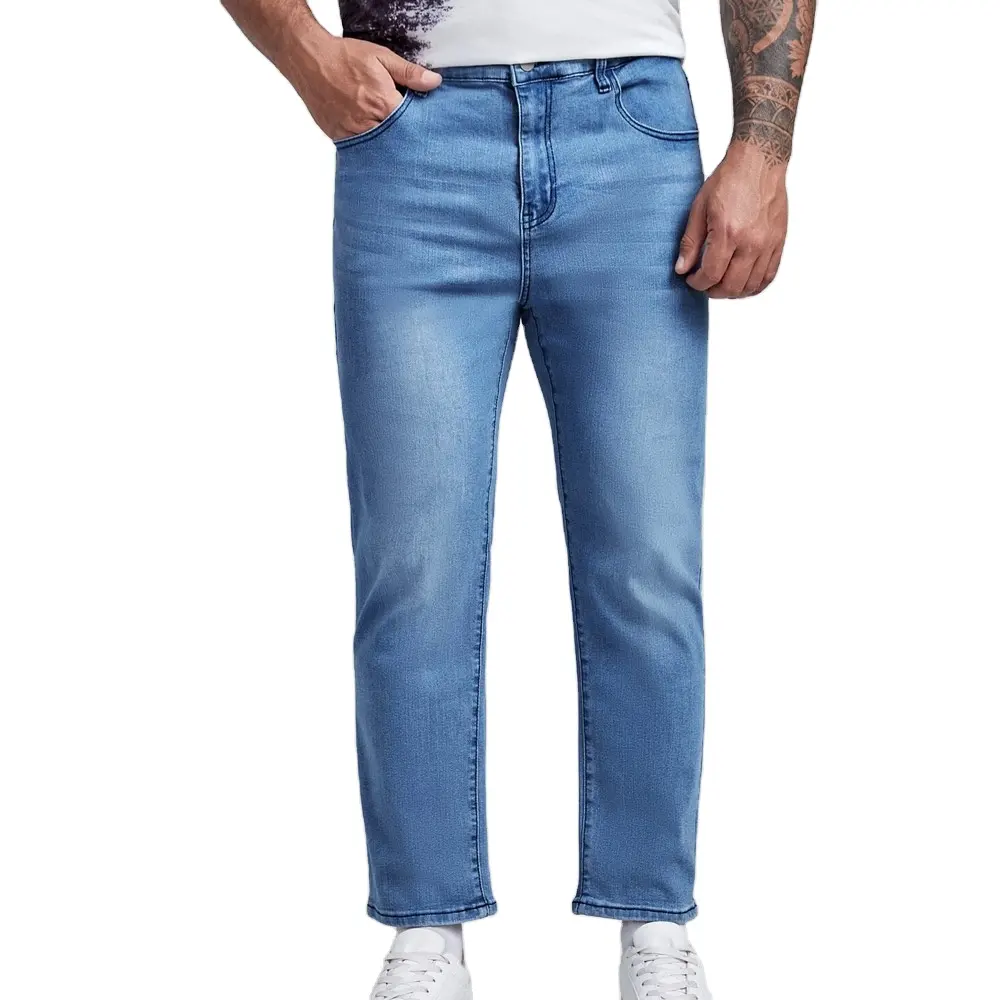 Hot Koop Denim Broek Voor Mannen Beste Kwaliteit Mannen Top Kwaliteit Denim Stretch Regular Fit