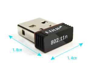 EDUP Ralink 150/300Mbps Không Dây Usb Adapter IEEE802.11n Wifi - Product Image 2