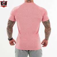 Vêtements de sport perlés OEM en gros, T-shirts Dry-Fit pour le fitness, vêtements de musculation pour hommes, chemises de gym personnalisées pour l'été