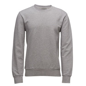 Personnalisé Vierge Hommes Dernier Style Classique Meilleure Qualité Ras Du Cou Sweat Uni Couleur Peigné Anti Pilling Durable - Product Image 2