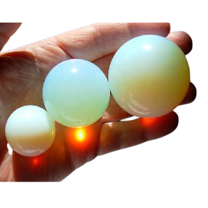 Boule de pierre précieuse sphère en verre, Opalite, cristal, pierre précieuse, sphère naturelle, vente en gros - Product Image 5