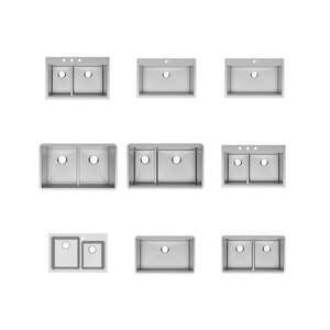 อ่างล้างจานหินแกรนิตแบบติดตั้งบนเคาน์เตอร์หรือแบบฝังใต้เคาน์เตอร์ รุ่น 88035 TRIHO พร้อมตัวกรองน้ำ - Product Image 1