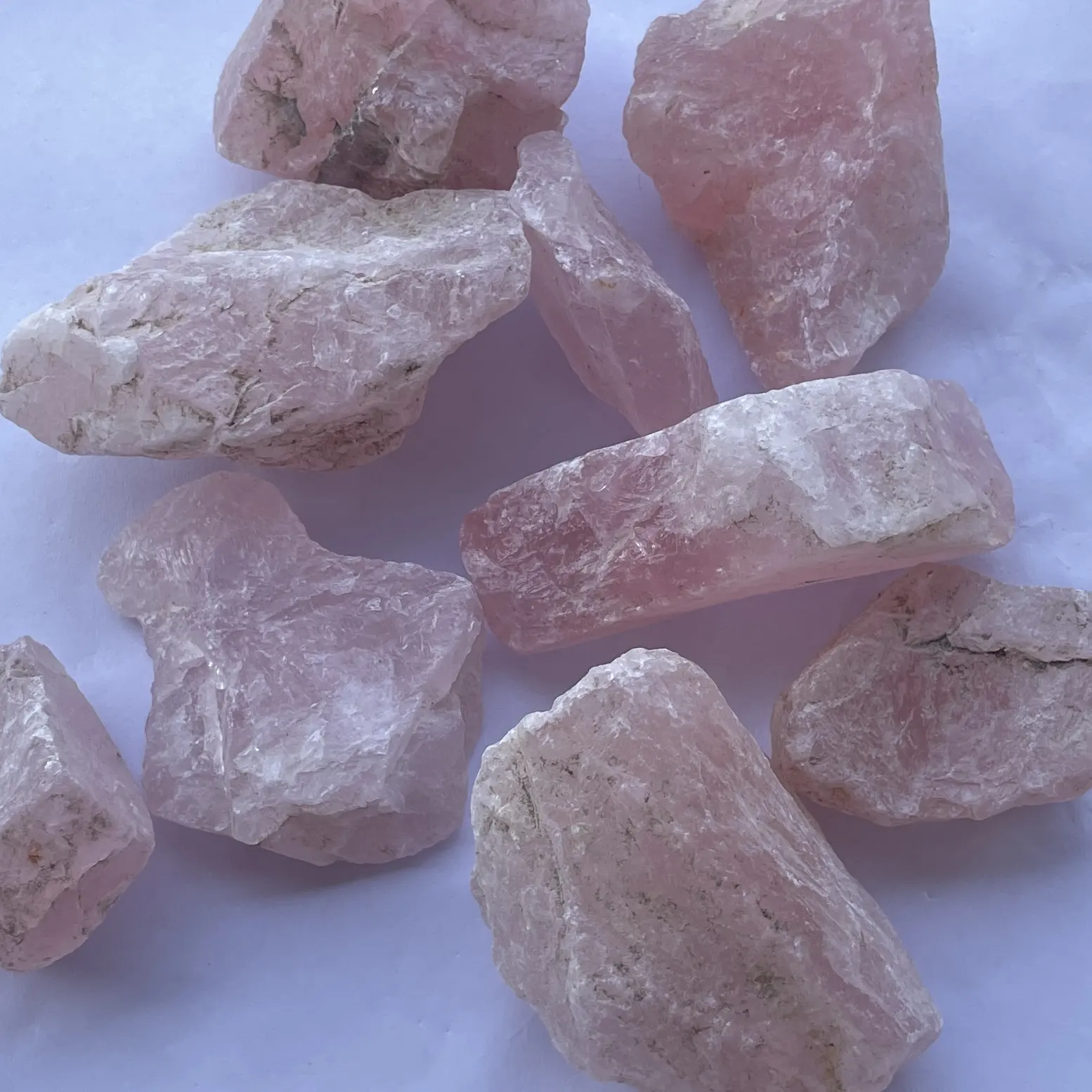 Natural Pink Rose Quartz Rough Stone Wholesale Factory Kilo Gram from Gemstones Manufacturer Suppliers Crystal Semi Precious AAA