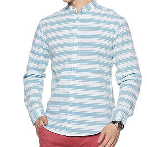 Camisas casuales de manga larga para hombre, camisas de negocios con bolsillo, a la moda, personalizadas, superventas - Product Image 6