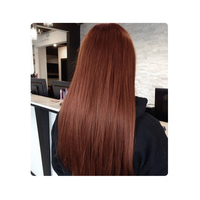 Meilleure qualité de couleur capillaire au henné châtaigne triple décalé longue durée teinture pour cheveux semi-permanente étiquetage privé OEM facile