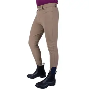 Custom Fashion Stretch able Horse Riding Leggings Silikon griff Hosen Equitation Full Seat Jodhpurs Reithose für Männer