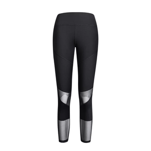 Mallas deportivas antibacterianas personalizadas para mujer, tela de punto satinado, estampado Digital, cintura media, Spandex/Nailon/Material térmico de algodón - Product Image 2