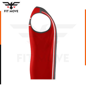 2024 nouveauté maillot de basket-ball personnalisé respirant et durable avec logo imprimé Design OEM ODM Service bas prix - Product Image 5