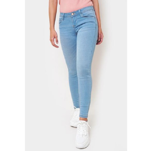 OEM-pantalones vaqueros para mujer, servicio de Color sólido, nuevo diseño, fabricante directo de fábrica, calidad prémium - Product Image 4