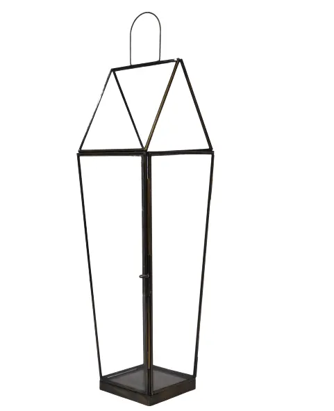 Farol de Metal de lujo para decoración Interior del hogar, vela de boda para jardín, alta calidad