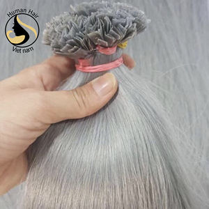 Extensión de cabello de punta plana, calidad superior, grado 12a, virgen alineada, doble estiramiento, ruso, Remy, extensiones de cabello - Product Image 1