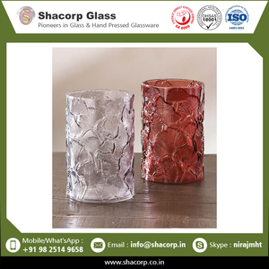 Top Square <b>Cube</b> Candle Glass Votive Frosted From India At Bulk Price - Product Image 4