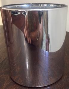 Élégant Porte-bougie en Verre Plaqué Or Rose avec Impression UV, Décoration d'Intérieur, Noël, Taj International - Product Image 3