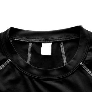 New Design Men's Training Compression Sport Suit MMA Rashguard <b>Tight</b> Top Fitness Sport Rash Guard Suits Set Wholesale - Product Image 5