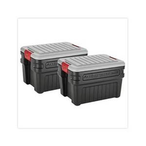 Rubbermaid 24 Gallon Action Packer Storage Bin 2pk