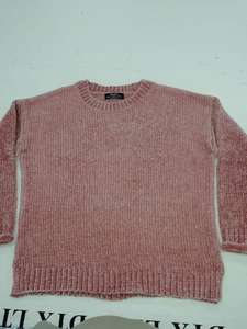 เสื้อสเวตเตอร์ลำลองถักแบบเรียบ แบรนด์เนมระดับไฮเอนด์ สำหรับผู้หญิง แขนยาว คอปกพับได้ สำหรับฤดูใบไม้ร่วง สินค้าสต็อกจากบังกลาเทศ - Product Image 2