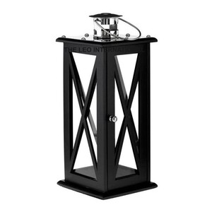 Candle <b>Lantern</b> Stainless Steel and Clear Glass Handcrafted Perfect for Living Indoor Outdoor Lighting Decoration 5.5x5.5x10 Inch - Product Image 5