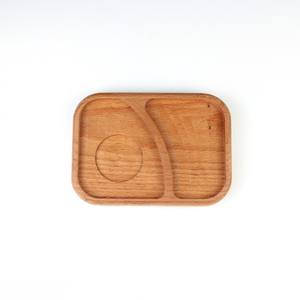 Bandeja para servir té y café de estilo antiguo, bandeja de presentación de madera para uso doméstico hecha de madera de acacia y mango - Product Image 3