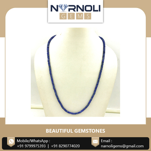Manufacturer of New Fashion Design Women Neck Wear Sapphire <b>Beads</b> String - Product Image 3