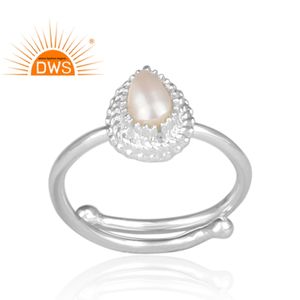 Ensemble de perles en argent Sterling 925 pour homme, anneau réglable, fabrication de bijoux, vente en gros - Product Image 2