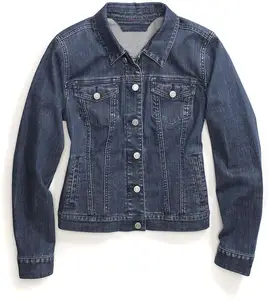 Manteau en Denim à manches longues pour femme, Vintage, tendance, vente en gros directement à l'usine,