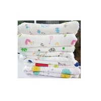Toutes les couleurs 100% coton biologique super doux vente chaude confortable design personnalisé certificat GOTS bébé mousseline tissu fabriqué en inde