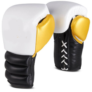 Guantes de Boxeo Profesionales de Alta Calidad con Logotipo Personalizado, Cuero/Cuero PU, Protección UV, Equipo Deportivo Duradero, Fitness, Artes Marciales - Product Image 6