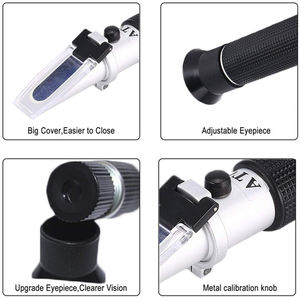 Compteur de <span class=keywords><strong>Brix</strong></span> portable, réfractomètre de miel de <span class=keywords><strong>Brix</strong></span>, sucre de salinité antigel, vin de café et alcool - Product Image 5