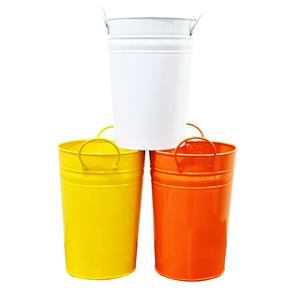 Customized Metal Planters Pots Latest Design Nursery Floor Pack Best Multiple Colors Available Home Garden New Plant Pot Kit - Product Image 4