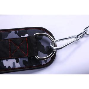 Cinturón de inmersión de levantamiento de pesas de camuflaje personalizado de alta calidad con cadena CINTURÓN DE EVA de neopreno Unisex para tirar hacia arriba cinturón de levantamiento de pesas de gimnasio - Product Image 2