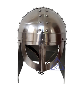 En gros Poli Médiéval Grec Romain pour Casque pour Acier Antique UV Métal Badge Chevalier Guerrier Décoration de La Maison - Product Image 6