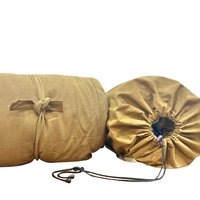 Sac de couchage en toile de coton imperméable pour Camping, randonnée, temps chaud, 3-4 saisons