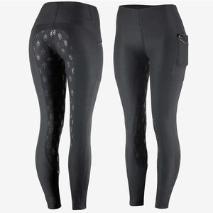 Joxar Horse <b>Riding</b> Equestrian Women's UV Pro <b>Riding</b> <b>Tights</b> <b>With</b> <b>Phone</b> <b>Pocket</b> - Product Image 6