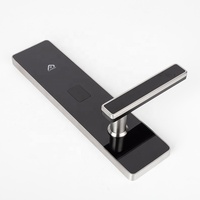 Serrure de porte d'hôtel électrique en aluminium, avec carte RF, moins cher, avec interrupteur à économie d'énergie