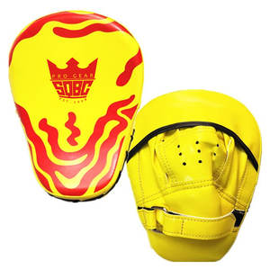 High Quality Yellow Mitts, Custom Training <b>Boxing</b> Mitts & Kickboxing Muay Thai Mitts <b>for</b> Mens - Product Image 1