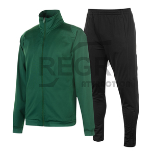 Wholesale OEM Fitted Sweatsuit Tracksuit Zipper Hoodies <b>Jogging</b> Men Jogger Track Suit - Product Image 4